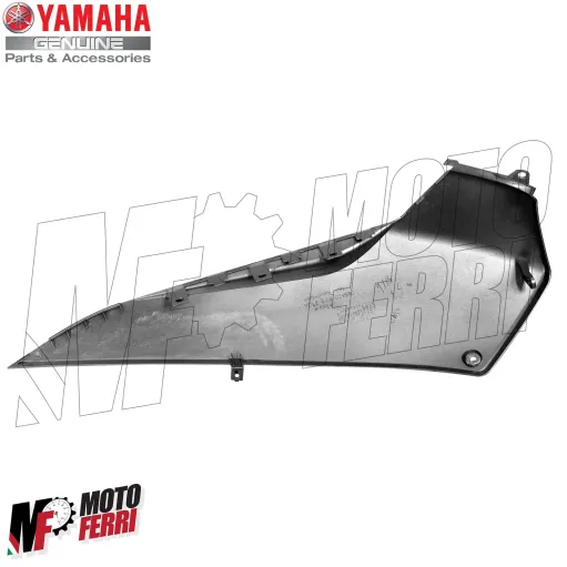 MF5552 Spoiler Sotto Pedana Sinistro Grigio Silver Yamaha TMax 500 mod 2008/2011
