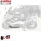 MF5552 Spoiler Sotto Pedana Sinistro Grigio Silver Yamaha TMax 500 mod 2008/2011