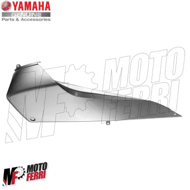 MF5552 Spoiler Sotto Pedana Sinistro Grigio Silver Yamaha TMax 500 mod 2008/2011