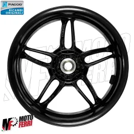 MF5559 Cerchio Posteriore Nero Originale Piaggio Beverly 350 Sport Touring 11/20 2
