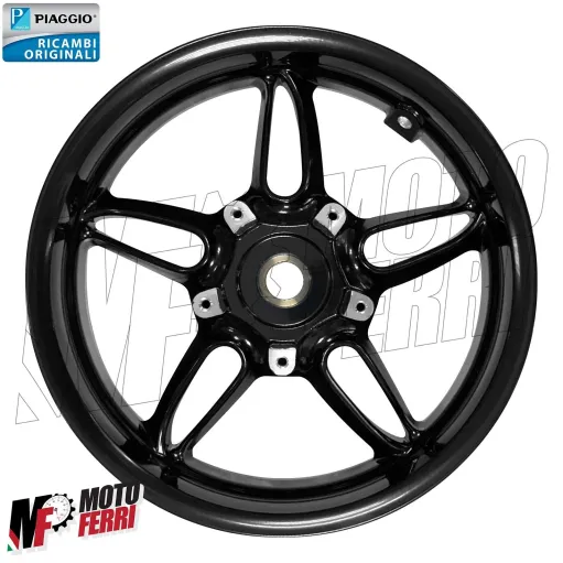 MF5559 Cerchio Posteriore Nero Originale Piaggio Beverly 350 Sport Touring 11/20