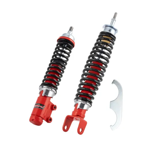 MF0485 Ammortizzatore anteriore + posteriore Carbone regolabile Vespa 50 125 PK Xl Fl Hp
