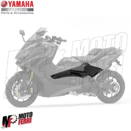 MF5562 Carena Sinistra Tunnel Centale Nero Lucido per Yamaha TMax 560 2022/2024 2