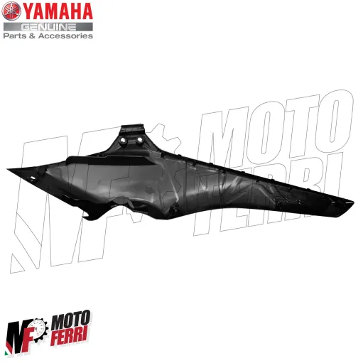 MF5562 Carena Sinistra Tunnel Centale Nero Lucido per Yamaha TMax 560 2022/2024