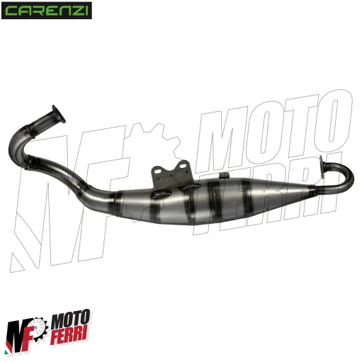 MF5569 Marmitta Carenzi Demon per Piaggio Gilera Runner Zip NRG Power MC2 MC3 SP