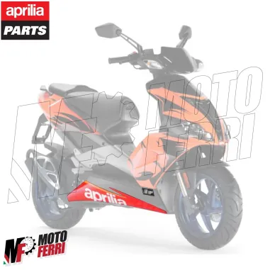 MF5571 Adesivi Decalcomanie Sottopedana Originale Originale Aprilia SR 50 Ditech