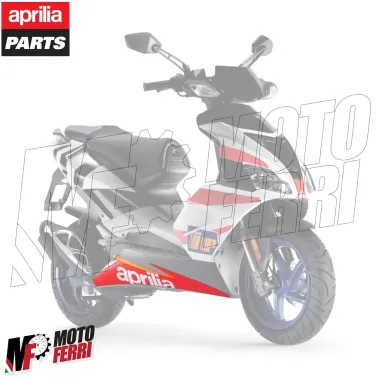 MF5571 Adesivi Decalcomanie Sottopedana Originale Originale Aprilia SR 50 Ditech