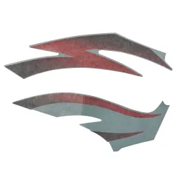 MF557X Adesivo Destra Serbatoio Originale Originale Aprilia Pegaso 650 2005/2009