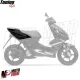 MF5578 Fianchetti Posteriori Destro Sinistro Nero Opaco Yamaha Aerox Nitro 1998/2012