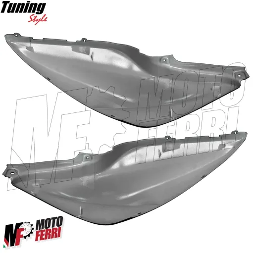 MF5578 Fianchetti Posteriori Destro Sinistro Nero Opaco Yamaha Aerox Nitro 1998/2012