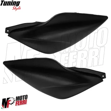 MF5578 Fianchetti Posteriori Destro Sinistro Nero Opaco Yamaha Aerox Nitro 1998/2012