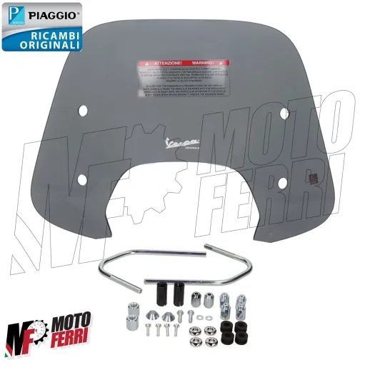 MF5584 Cupolino Fume' Sport Originale Vespa Sprint 50 125 150 mod 2014/2024