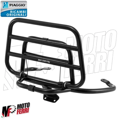 MF5585 Portapacchi Posteriore Vespa Primavera / Sprint 50 125 150 Nero Originale