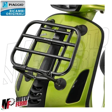 MF5586 Portapacchi Anteriore Nero Originale Vespa Primavera Sprint 50 125 150