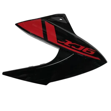 MF5587 Carena Fianchetto Destro Nero / Rosso Originale Yamaha XJ6 mod 2009/2015