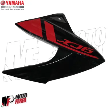 MF5587 Carena Fianchetto Destro Nero / Rosso Originale Yamaha XJ6 mod 2009/2015