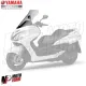 MF0718 - Parabrezza Alto Trasparente Originale Yamaha Majesty 400 da 2009 a 2014