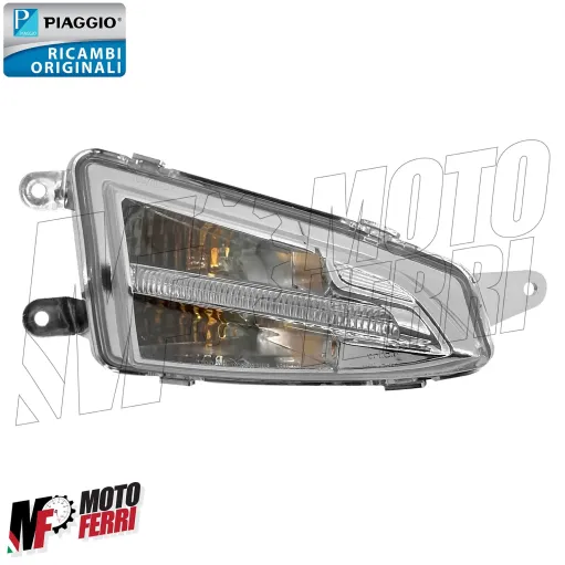 MF5595 Freccia Anteriore Led Destra Originale Piaggio Liberty 125 150 iGet 2015 / 2024