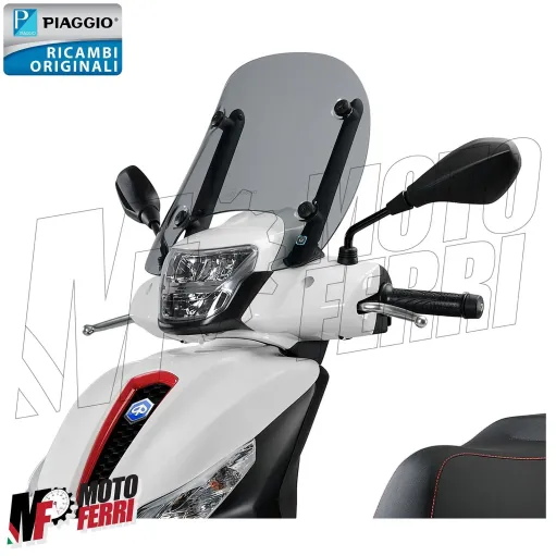 MF5603 Cupolino Fume' Sportivo Originale Piaggio Medley 125 150 200 (2020/2025)