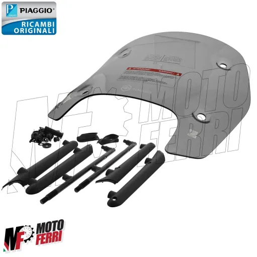 MF5603 Cupolino Fume' Sportivo Originale Piaggio Medley 125 150 200 (2020/2025)
