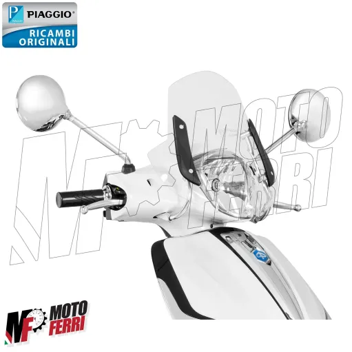MF5604 Cupolino Trasparente Originale Piaggio Liberty 50 125 150 iGet 2015/2024
