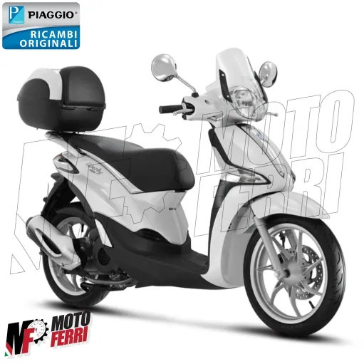 MF5604 Cupolino Trasparente Originale Piaggio Liberty 50 125 150 iGet 2015/2024