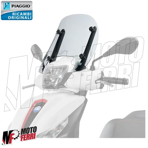MF5605 Cupolino Trasparente Originale Piaggio Medley 125 150 200 (2020/2025)