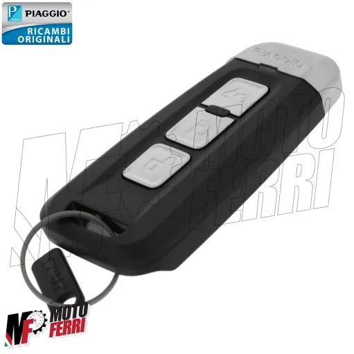 MF5607 Chiave Keyless Originale Piaggio Beverly 300 310 400 HPE dal 2021 al 2025