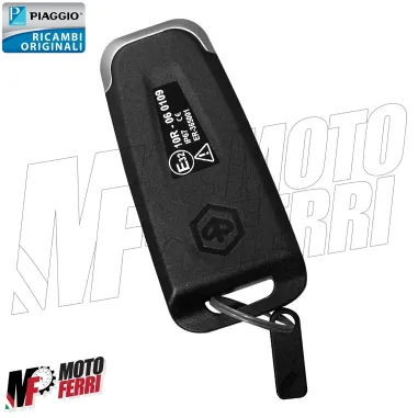 MF5607 Chiave Keyless Originale Piaggio Beverly 300 310 400 HPE dal 2021 al 2025