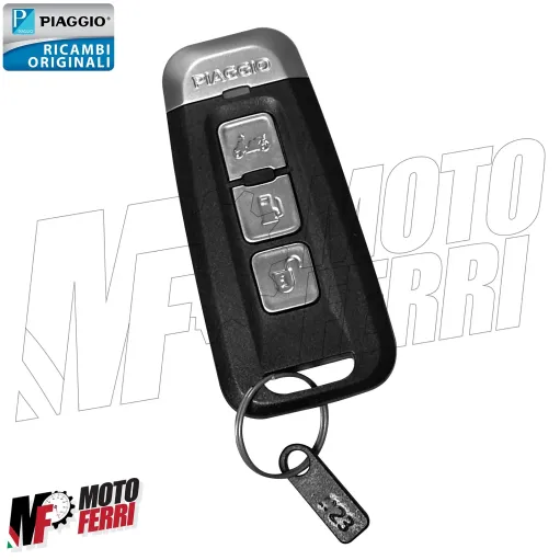 MF5607 Chiave Keyless Originale Piaggio Beverly 300 310 400 HPE dal 2021 al 2026