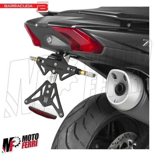 MF5610 Portatarga Sportivo Regolabile Barracuda Yamaha TMax 530 SX DX 2017/2019