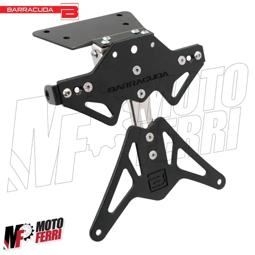 MF5610 Portatarga Sportivo Regolabile Barracuda Yamaha TMax 530 SX DX 2017/2019