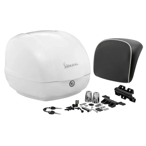 MF5616 Bauletto Bianco B04 36 Litri Originale Piaggio Vespa GTS 125 300 Super mod 2023/2024