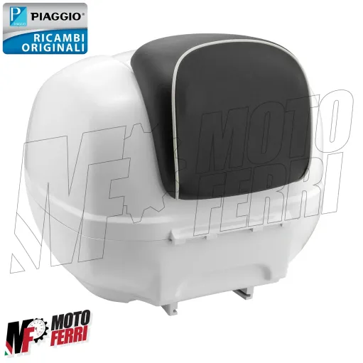 MF5616 Bauletto Bianco B04 36 Litri Originale Piaggio Vespa GTS 125 300 Super mod 2023/2024