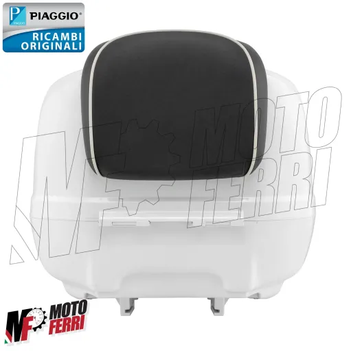 MF5616 Bauletto Bianco B04 36 Litri Originale Piaggio Vespa GTS 125 300 Super mod 2023/2024