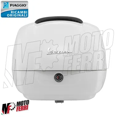 MF5616 Bauletto Bianco B04 36 Litri Originale Piaggio Vespa GTS 125 300 Super mod 2023/2024