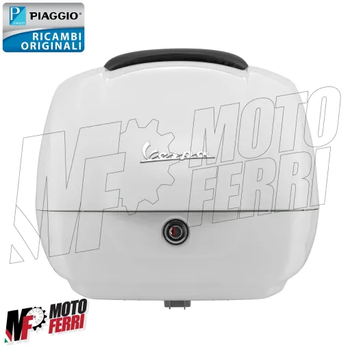 MF5616 Bauletto Bianco B04 36 Litri Originale Piaggio Vespa GTS 125 300 Super mod 2023/2024