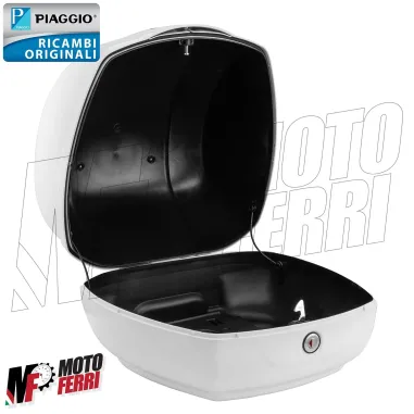 MF5616 Bauletto Bianco B04 36 Litri Originale Piaggio Vespa GTS 125 300 Super mod 2023/2024