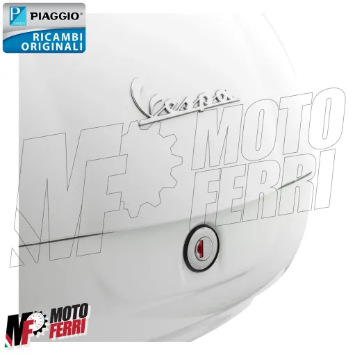 MF5616 Bauletto Bianco B04 36 Litri Originale Piaggio Vespa GTS 125 300 Super mod 2023/2024