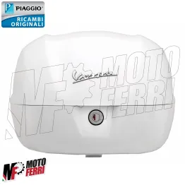 MF5617 Bauletto 32 Litri Bianco 544 Originale Piaggio Vespa Primavera / Sprint 50 125 150 (2015/2024) 2