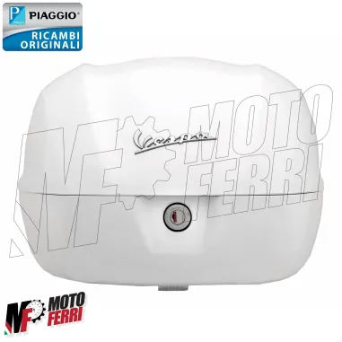 MF5617 Bauletto 32 Litri Bianco 544 Originale Piaggio Vespa Primavera / Sprint 50 125 150 (2015/2024)