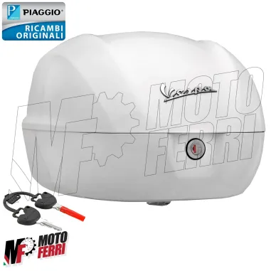 MF5617 Bauletto 32 Litri Bianco 544 Originale Piaggio Vespa Primavera / Sprint 50 125 150 (2015/2024)