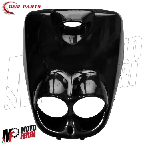 MF5618 - Carena Scudo Anteriore Nero Grezzo Yamaha BWS MBK Booster NG Next Gen