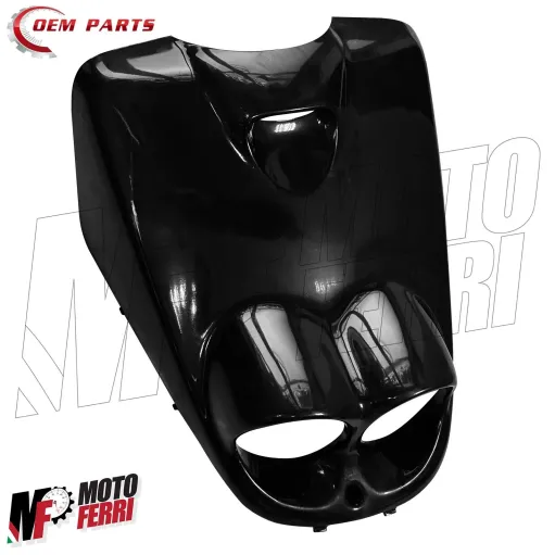 MF5618 - Carena Scudo Anteriore Nero Grezzo Yamaha BWS MBK Booster NG Next Gen