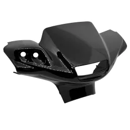 MF5619 - Copri Manubrio Anteriore Nero Metallizzato Yamaha BWS MBK Booster NG