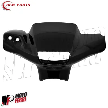 MF5619 - Copri Manubrio Anteriore Nero Metallizzato Yamaha BWS MBK Booster NG