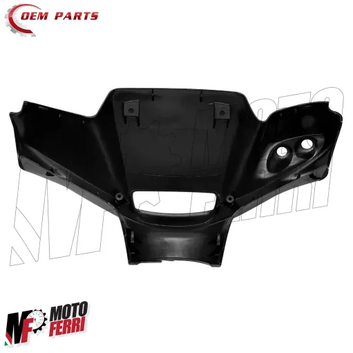 MF5619 - Copri Manubrio Anteriore Nero Metallizzato Yamaha BWS MBK Booster NG