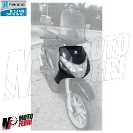 MF5624 Carena Scudo Anteriore Nero Piaggio Beverly 125 200 250 400 mod 2002/2008 2