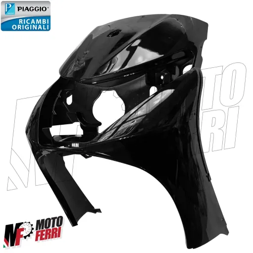 MF5624 Carena Scudo Anteriore Nero Piaggio Beverly 125 200 250 400 mod 2002/2008