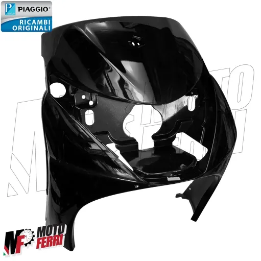 MF5624 Carena Scudo Anteriore Nero Piaggio Beverly 125 200 250 400 mod 2002/2008